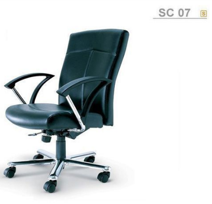 34047::SC-07::เก้าอี้ผู้บริหาร การโยกแบบ Synchroinzed Mechanism ขาอลูมิเนียมเคลือบเงา มีล้อเลื่อน 5 แฉก มีเบาะหนัง PVC,PU,และเบาะผ้าฝ้าย เก้าอี้ผู้บริหาร asahi