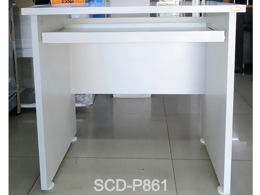 68033::SCD-P861::A Prelude melamine office table. Dimension (WxDxH) cm :80x60x75