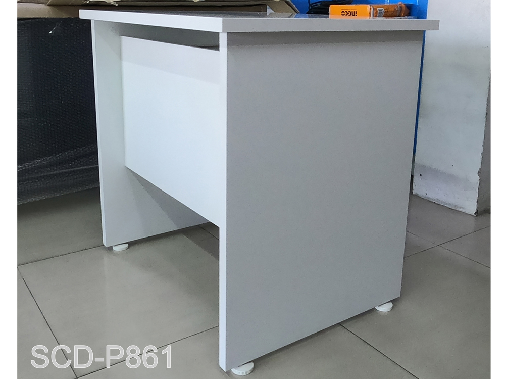 68033::SCD-P861::A Prelude melamine office table. Dimension (WxDxH) cm :80x60x75