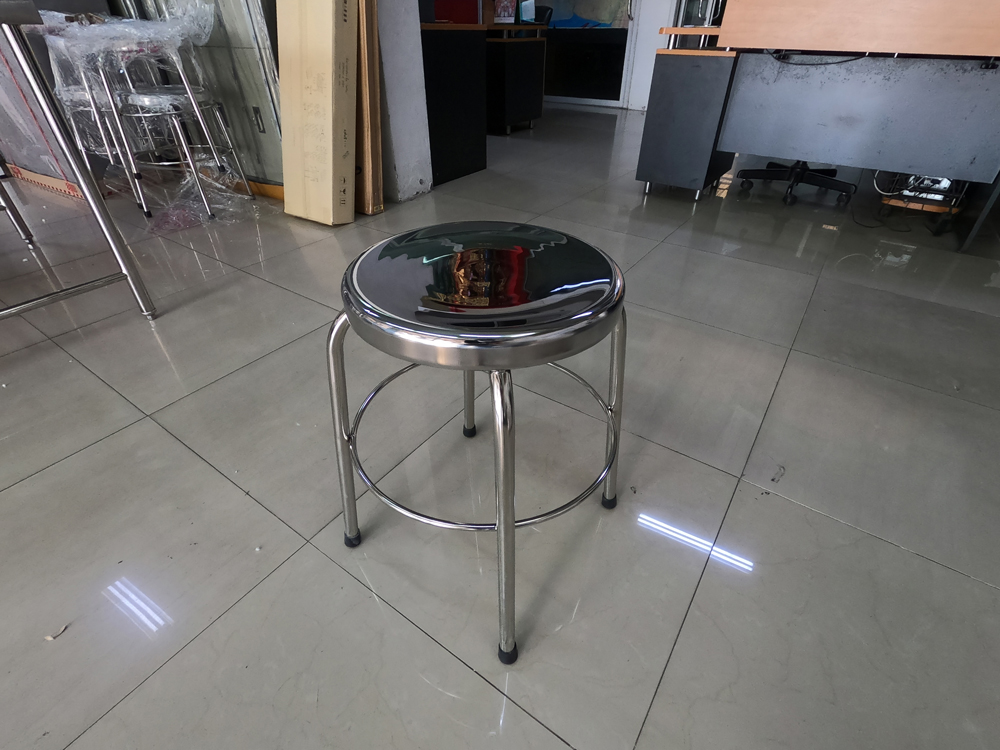 72083::SD-CH-004::เก้าอี้สแตนเลสแท้ ขนาดเส้นผ่านศูนย์กลาง 300 มม. สูง 460 มม.  เก้าอี้สแตนเลส เอสพีดี