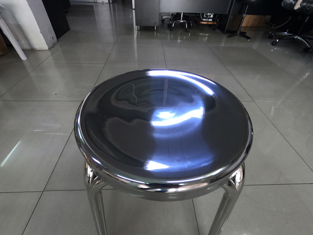 32091::SPD-3047::เก้าอี้สแตนเลสขาคู่ ขนาด ก300xล300xส470 มม.  เอสพีดี เก้าอี้สแตนเลส