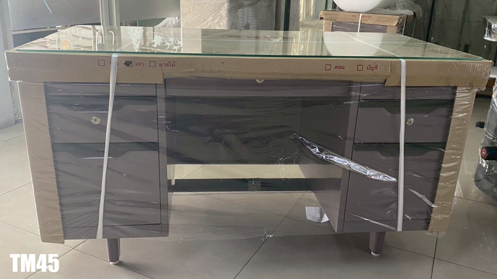29000::TM-2654::An elegant metal table. Dimension (WxDxH) cm: 137.2x66x75. Available in Colored and Grey Elegant Steel Tables