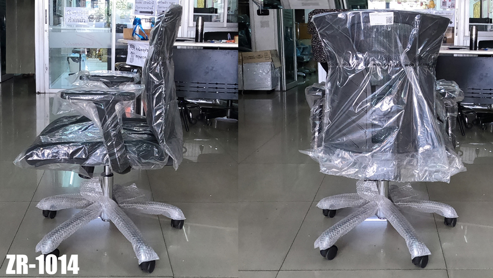 25073::ZR-1014::เก้าอี้ตาข่ายสำนักงาน เบาะตาข่าย พนักพิงหุ้มด้วยผ้าตาข่าย Mesh คุณภาพดี ที่วางแขนปรับระดับสูง-ต่ำได้ โช้คปรับระดับความสูง-ต่ำของเก้าอี้ได้ แบบขาอะลูมิเนียม ที่ท้าวแขนปรับระดับได้ ซิงค์กูล่า เก้าอี้สำนักงาน