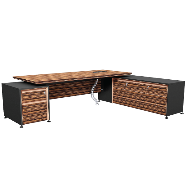 11063::ZTL-ZTR-2518::A Sure office set with sideboard. Dimension (WxDxH) cm : 258x187.5x75 SURE Office Sets SURE Office Sets