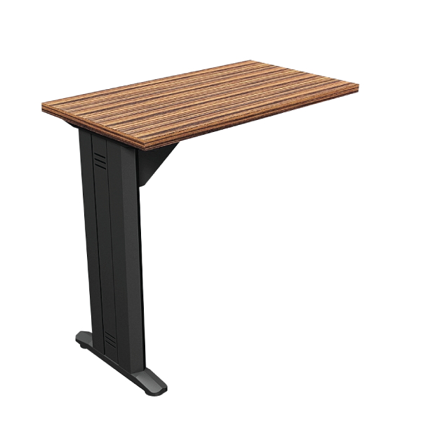 33045::TC-94::A Tokai metal computer table with keyboard drawer, computer stand and a drawer. Dimension (WxDxH) cm : 120x60x75 Metal Tables SURE Steel Tables