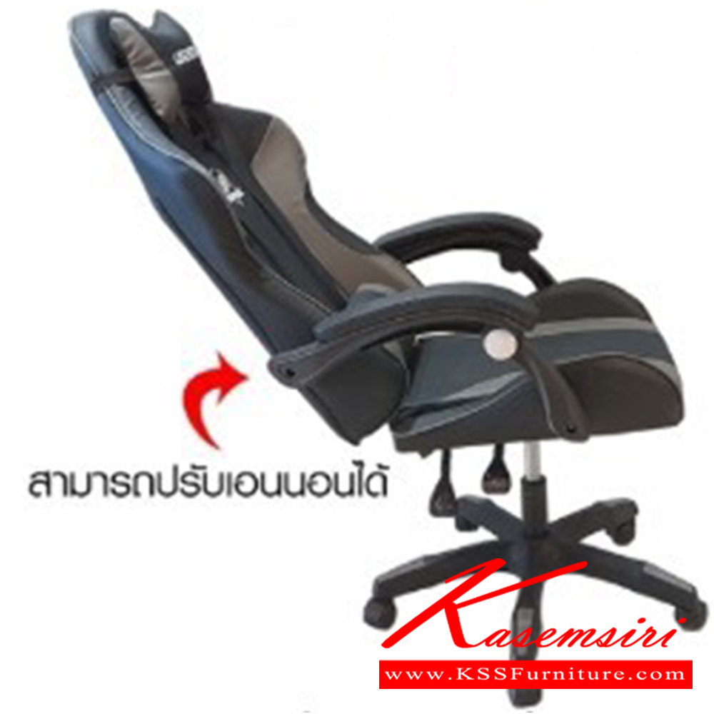 63061::PORSCHE(ปอร์เช่)::PORSCHE(ปอร์เช่) เก้าอี้เกมมิ่ง ขนาด ก620xล500-970xส1200-1290มม. เบสช้อยส์ เก้าอี้สำนักงาน (พนักพิงสูง)