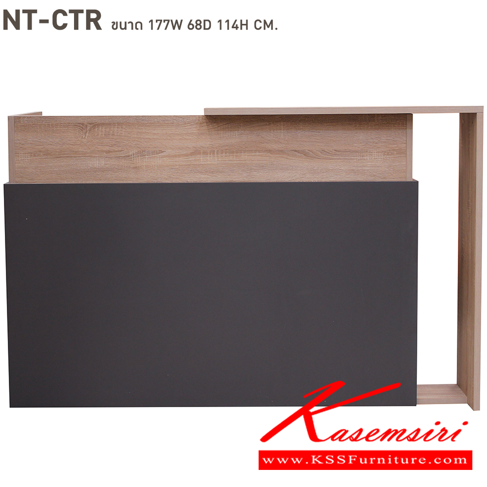 10075::NT-CTR::โต๊ะเคาน์เตอร์ ขนาด 177w 68d 114h cm. บีที โต๊ะเคาน์เตอร์