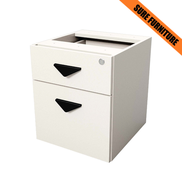 89042::CDW-2::A Sure cabinet with 2 drawers. Dimension (WxDxH) cm : 40x44x45. Available in White SURE Cabinets