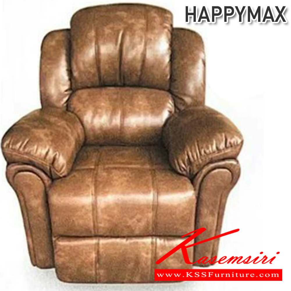 34057::HAPPYMAX(แฮปปี้แม็ค)::เก้าอี้พักผ่อน HAPPYMAX(แฮปปี้แม็ค) ขนาด 1050x1000x1050 มม. ระบบที่นั่ง Pocket spring ระบบไฟฟ้า,ระบบปรับโยก,หนัง Premium PU,หนังแท้ ปรับเอนนอนเพียงปลายนิ้วสัมผัส ซีเอ็นอาร์ เก้าอี้พักผ่อน