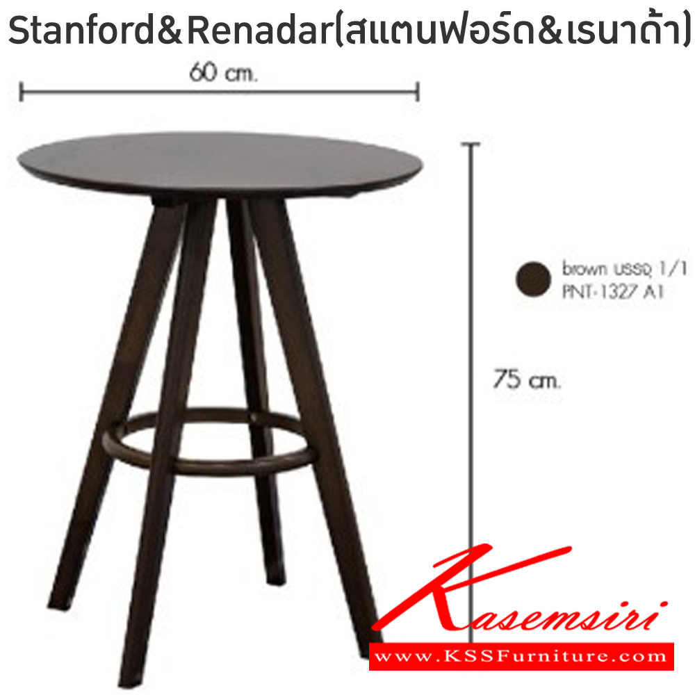 39080::Stanford&Renadar(สแตนฟอร์ด&เรนาด้า)::ชุดโต๊ะไม้2ที่นั่งStanford&Renadar(สแตนฟอร์ด&เรนาด้า)โต๊ะโครงไม้ยางพารา ท็อปไม้หนา 18 มม. ขนาด ก600xล600xส700 มม. เก้าอี้โครงขาไม้จริง เบาะเสริมฟองน้ำหุ้มผ้าฝ้าย ขนาด43x42-57x47-82ซม  ฟินิกซ์ โต๊ะแฟชั่น