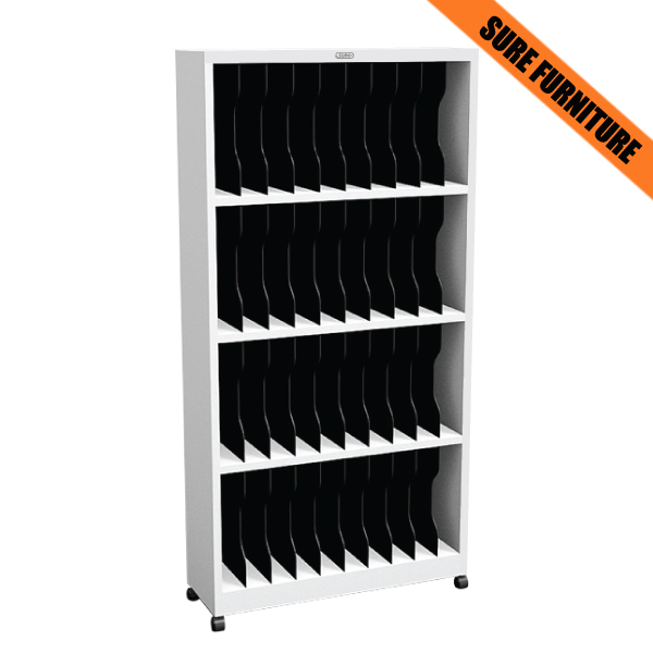 17040::CS-666::A Sure steel cabinet with 4 filing shelves. Dimension (WxDxH) cm : 91.4x30.5x175.4 Metal Cabinets