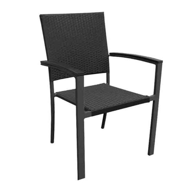 13022::HB-193::เก้าอี้ ENNIO ขนาด ก565xล550xส870 มม. ชัวร์ เก้าอี้สนาม Outdoor