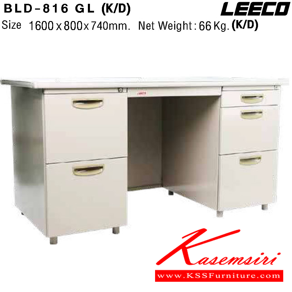 78092::BLD-816::โต๊ะทำงานเหล็ก 1.6 เมตร เหล็กหนา 0.6 มม. ขนาด W1600xD800xH740 มม. Knockdown ถอดประกอบได้ น้ำหนัก 66 kg แผ่นTOP BLD ลีโก้ โต๊ะทำงานเหล็ก