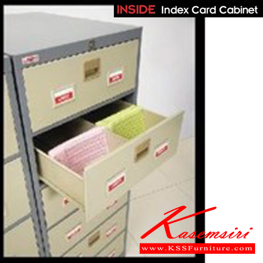 00047::CD-055::ตู้ลิ้นชักเก็บเวชระเบียน 5 ลิ้นชัก เหล็กหนา 0.6 มม. ขนาด W533xD620xH1324 มม. น้ำหนัก 54 kg ลีโก้ ตู้เอกสารเหล็ก