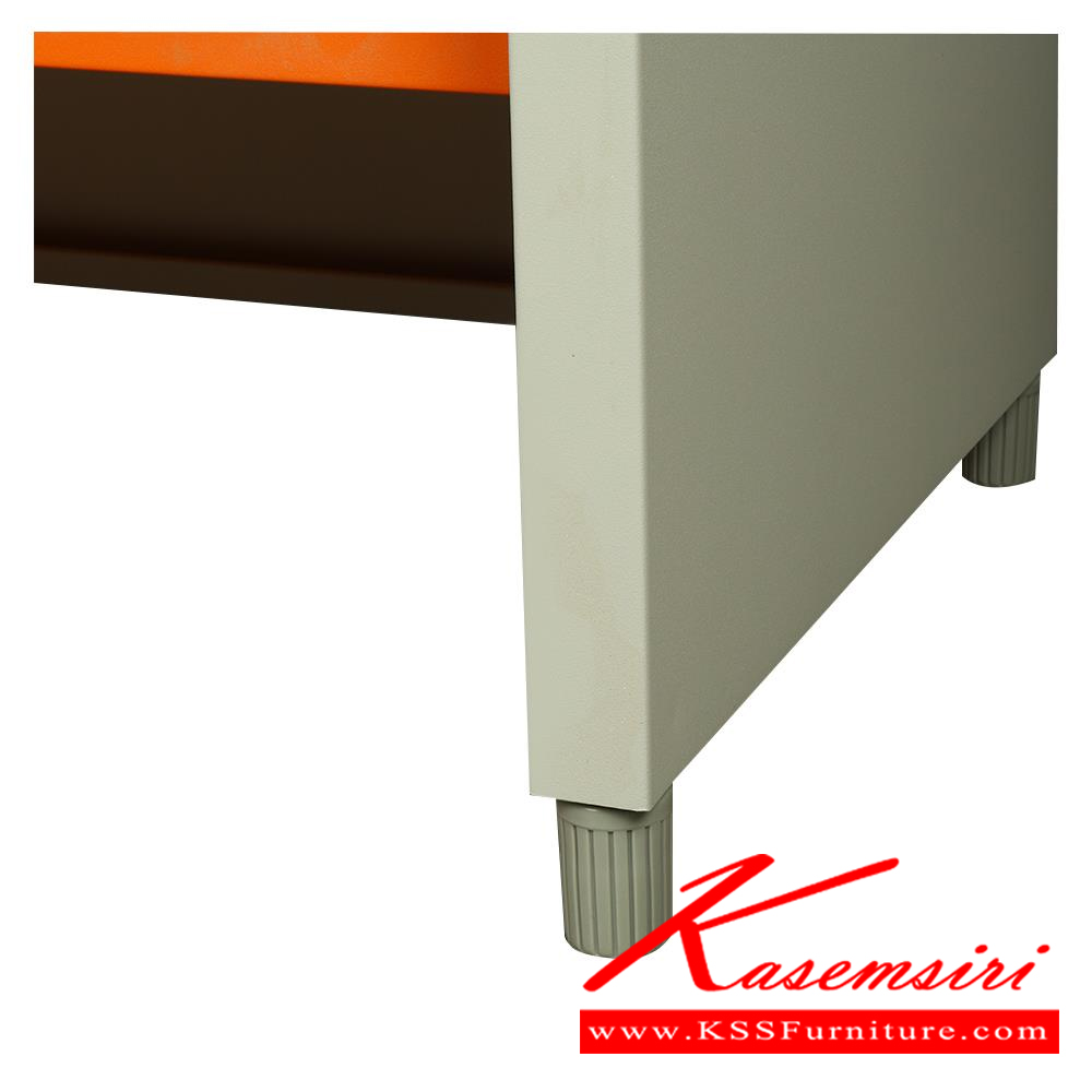 26001::KDS-120-OR(ส้ม)::โต๊ะอเนกประสงค์เหล็ก4ฟุต OR(ส้ม) ขนาด 1200x500x740 มม. (กxลxส) ลัคกี้เวิลด์ โต๊ะอเนกประสงค์เหล็ก