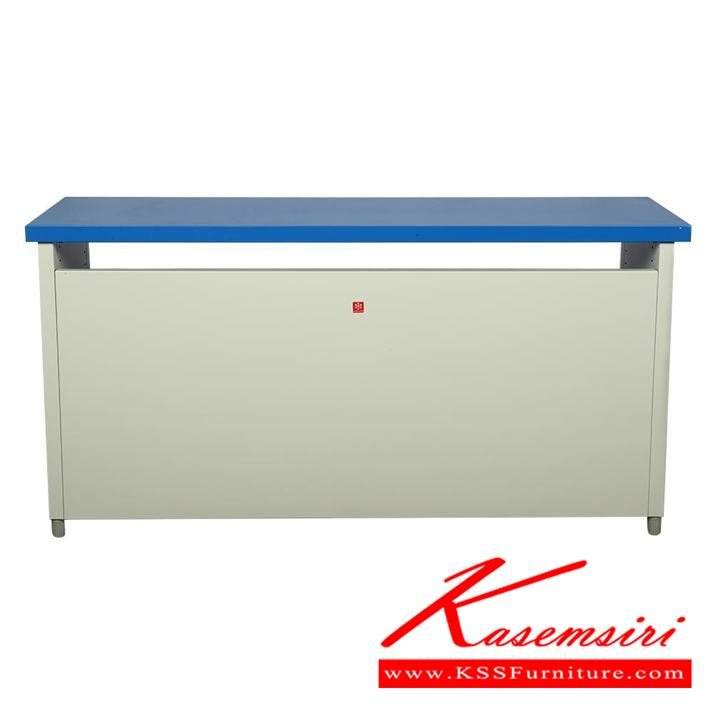 10002::KDS-150-RG(น้ำเงิน)::โต๊ะอเนกประสงค์เหล็ก 5 ฟุต RG(น้ำเงิน) ขนาด 1500x500x740 มม. (กxลxส) ลัคกี้เวิลด์ โต๊ะอเนกประสงค์เหล็ก