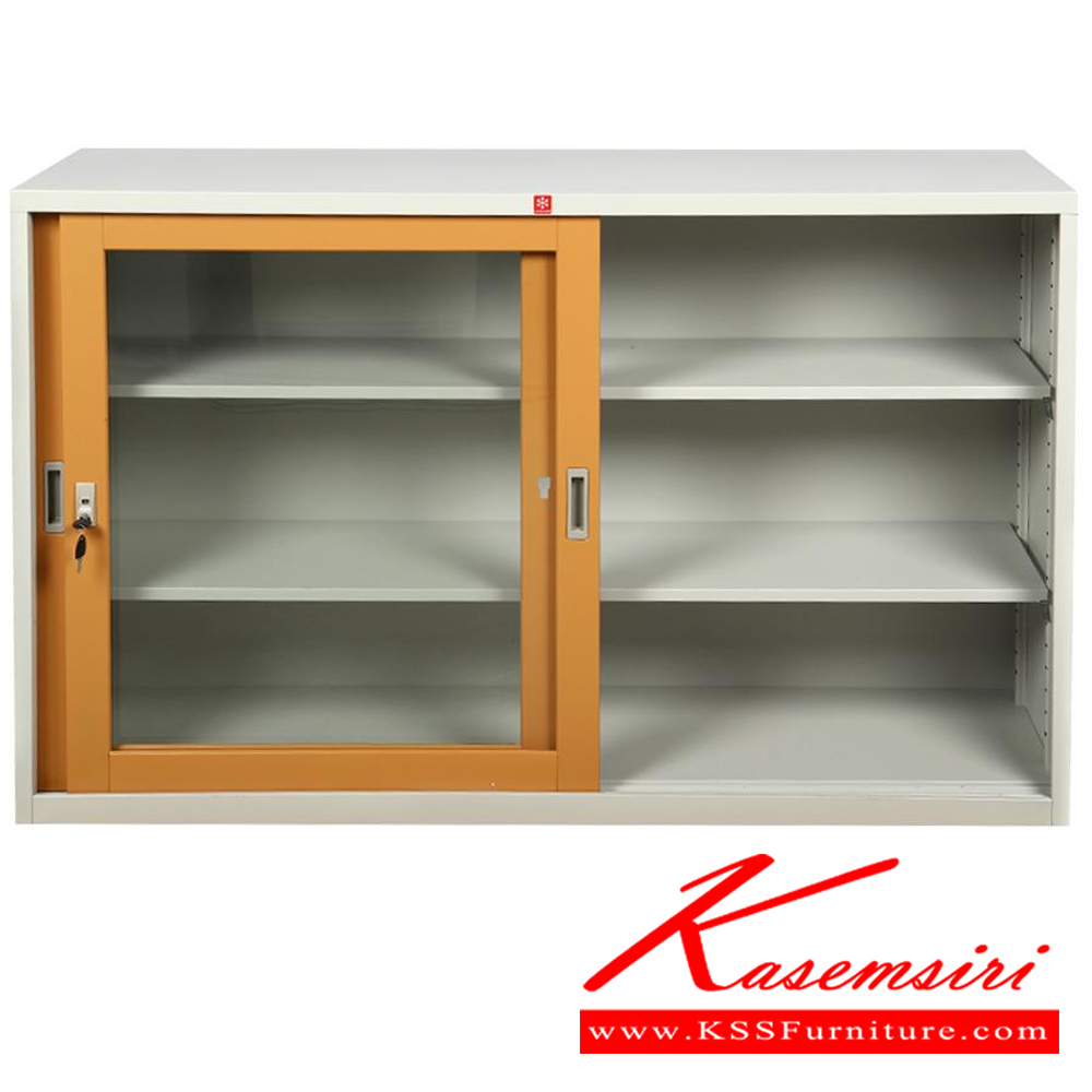 26037::KSG-150-EG(น้ำตาล)::ตู้เอกสารเหล็ก บานเลื่อนกระจก 5ฟุต EG(น้ำตาล) ขนาด 1498x408x877 มม. (กxลxส) ลัคกี้เวิลด์ ตู้เอกสารเหล็ก ลัคกี้เวิลด์ ตู้เอกสารเหล็ก