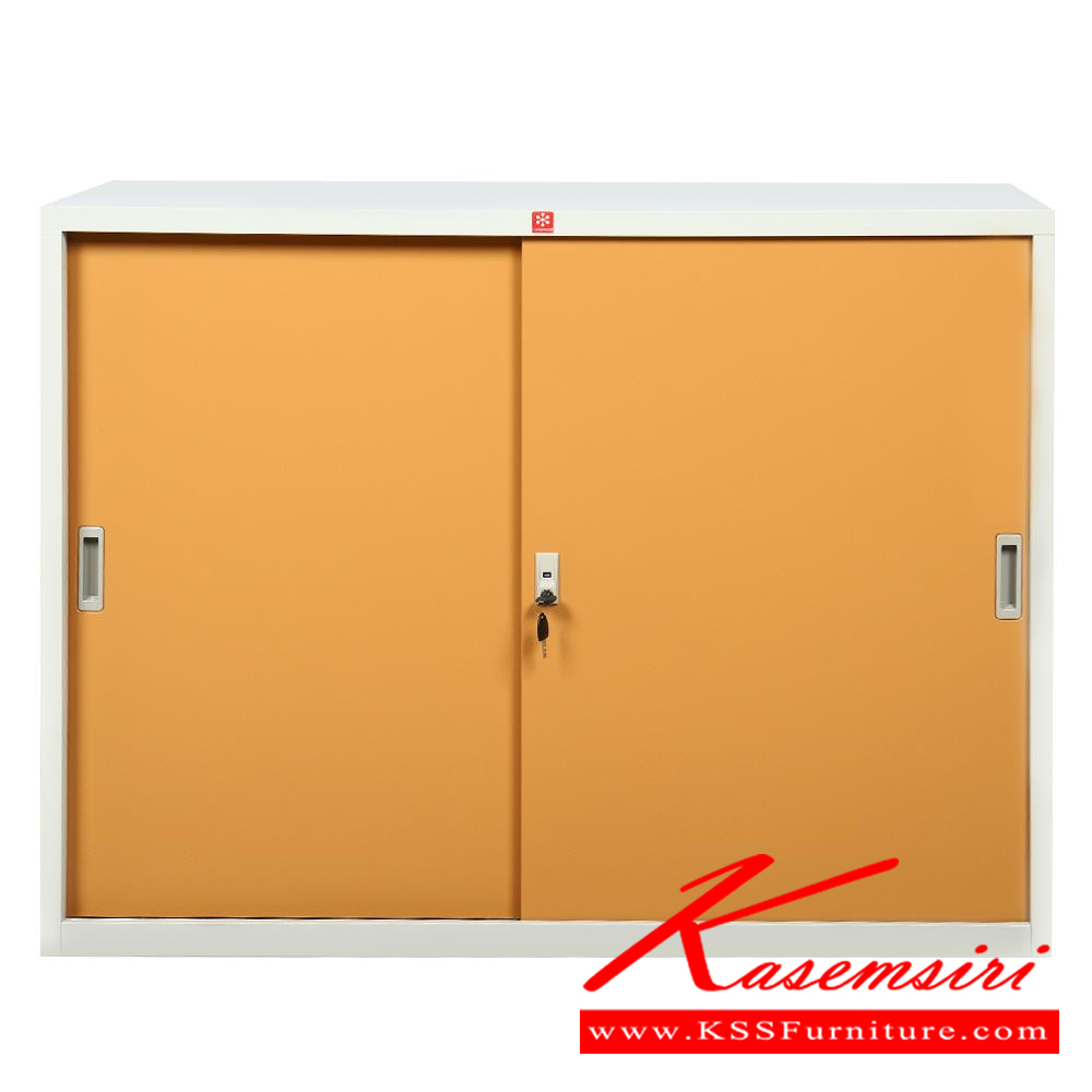 48018::KSS-120-EG(น้ำตาล)::ตู้เอกสารเหล็ก บานเลื่อนทึบ 4 ฟุต EG(น้ำตาล) ขนาด 1188x408x877 มม. (กxลxส) ลัคกี้เวิลด์ ตู้เอกสารเหล็ก ลัคกี้เวิลด์ ตู้เอกสารเหล็ก