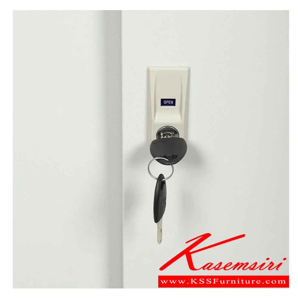 35066::KSS-120-TG(เทาทราย)::ตู้เอกสารเหล็ก บานเลื่อนทึบ 4 ฟุต TG(เทาทราย) ขนาด 1188x408x877 มม. (กxลxส) ลัคกี้เวิลด์ ตู้เอกสารเหล็ก