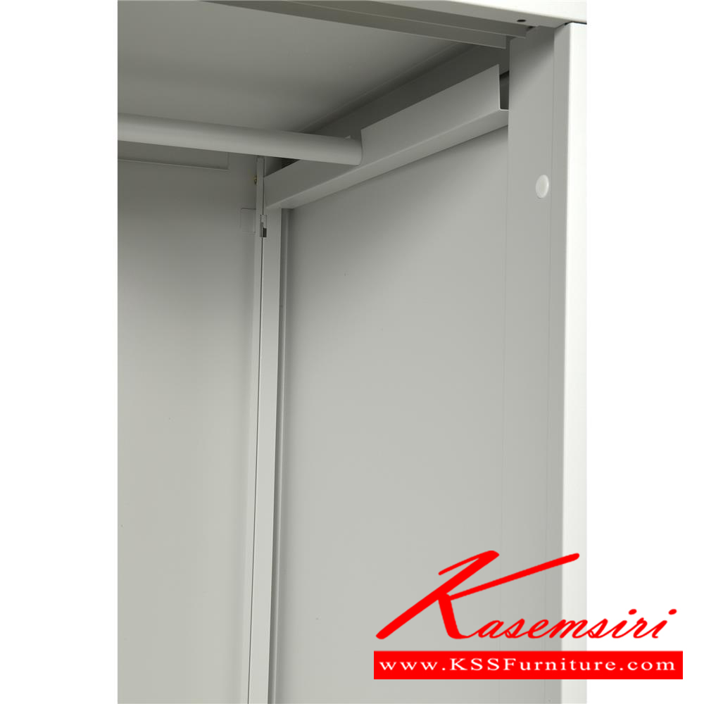 621345046::KVS-152K+ST-152K-TG(เทาทราย)::ตู้เสื้อผ้าเหล็กบานเลื่อนทึบซ้าย-กระจกเงาขวาสูง150ซม.  TG(เทาทราย) ขนาด 1188x620x1525 มม. (กxลxส) และขารองตู้ ST-152K ขนาด 1188x623x300 มม. (กxลxส) ลัคกี้เวิลด์ ตู้เสื้อผ้าเหล็ก ลัคกี้เวิลด์ ตู้เสื้อผ้าเหล็ก