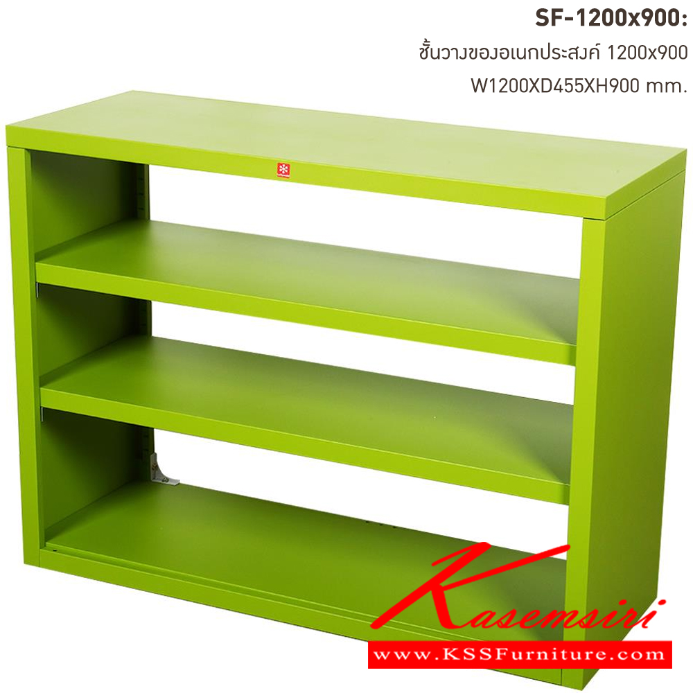 65572033::SF-1200x900-GG(เขียว)::ชั้นวางอเนกประสงค์ SF-1200x900 GG(เขียว) ขนาด ก1200xล455xส900 มม. ลัคกี้เวิลด์ ชั้นวางของเหล็ก ลัคกี้เวิลด์ ชั้นวางของเหล็ก