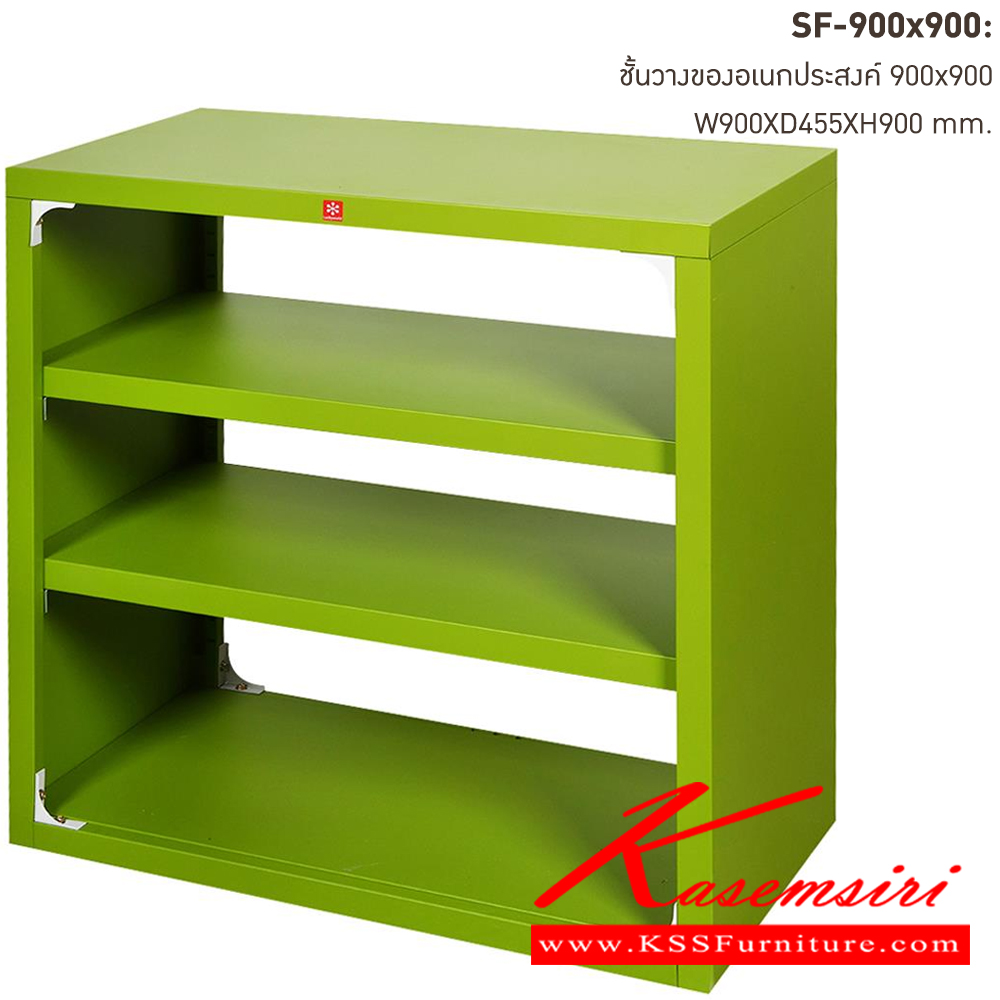 39391645::SF-900x900-GG(เขียว)::ชั้นวางอเนกประสงค์ SF-900x900 GG(เขียว) ขนาด ก900xล455xส900 มม. ลัคกี้เวิลด์ ชั้นวางของเหล็ก ลัคกี้เวิลด์ ชั้นวางของเหล็ก