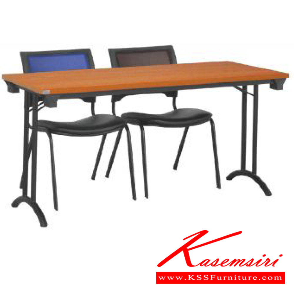 88051::CF-1560,CF-1580::โต๊ะพับอเนกประสงค์ Folding Desk ไม่มีบังตา CF-1560 ขนาด W150xD60xH75 CM. และ CF-1580 ขนาด W150xD80xH75 CM. โครงพ่นดำ โต๊ะอเนกประสงค์ โมโน