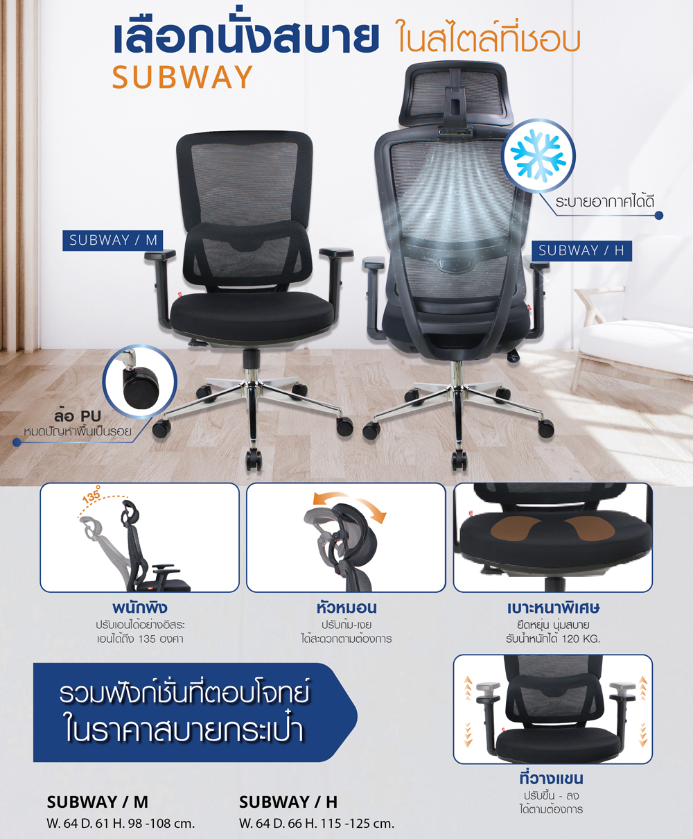 25057::SCT-M::A Mono office chair with PU/MVN leather seat, tilting backrest and hydraulic adjustable base. Dimension (WxDxH) cm : 70x67x100-115 MONO Office Chairs MONO Office Chairs MONO Office Chairs