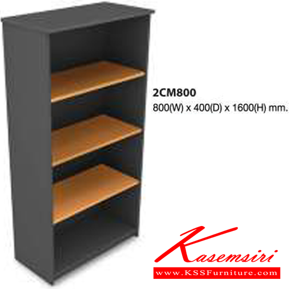21044::2CM800-BKN::A Mo-Tech cabinet with 4 open shelves. Dimension (WxDxH) cm : 80x40x160. Available in 2 colors: Light Grey and Dark Grey