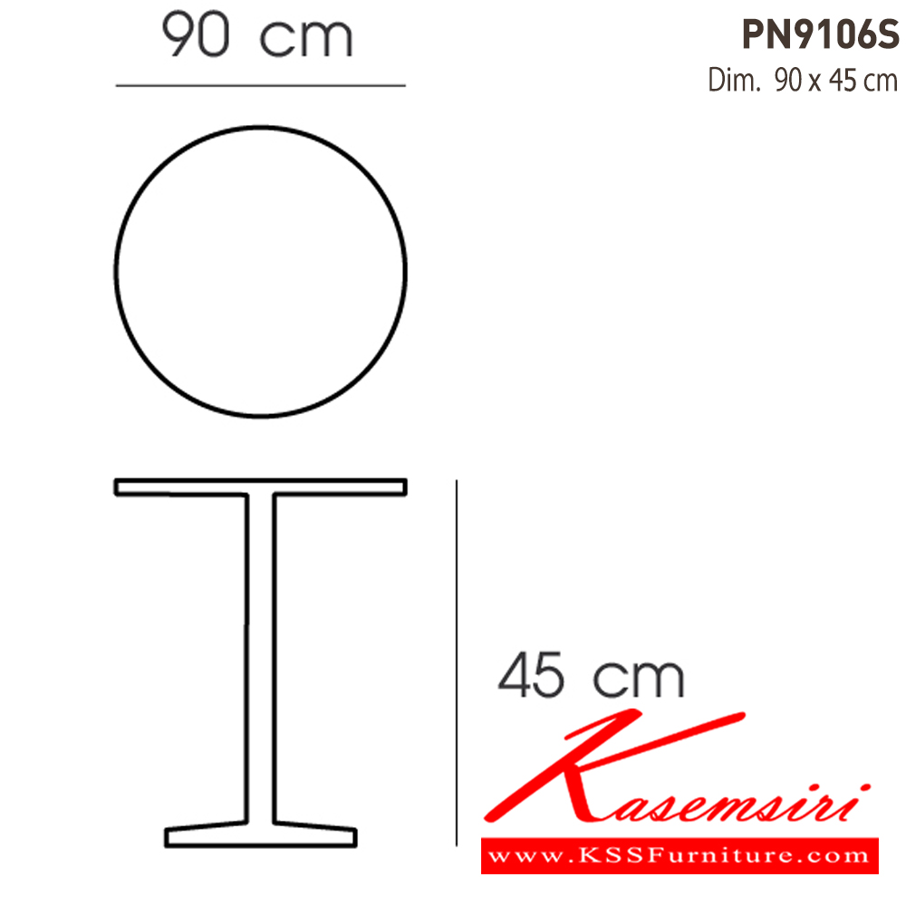 50044::PN9106S::- หน้าTopกลมเป็นพลาสติกABS ขาและฐานเป็นพลาสติก
- ใช้เป็น โต๊ะทานข้าว เคลื่อนย้ายง่าย ทนทาน
- เหมาะสำหรับใช้งานภายในและภายนอกอาคาร
-ทำความสะอาดง่าย ใช้น้ำสบู่เช็ดถู ไพรโอเนีย โต๊ะอเนกประสงค์