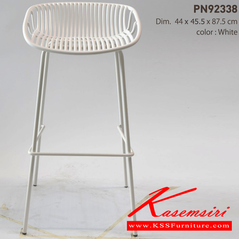 45023::PN92338::- ใช้งานกับโต๊ะหรือเคาน์เตอร์ที่มีความสูง
- ดีไซน์สวย แข็งแรงทนทาน  ไพรโอเนีย เก้าอี้บาร์