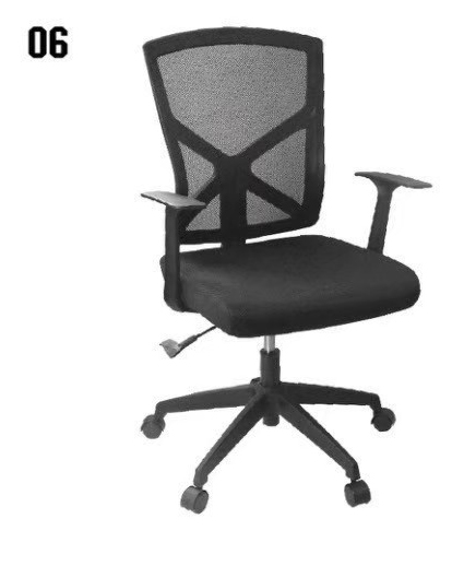 41056::PB-153::เก้าอี้สำนักงาน รุ่น MINOUS ขนาด ก630xล600xส940-1040 มม. หุ้มผ้าตาข่ายทั้งตัว ขาไนล่อน สีดำ พรีลูด เก้าอี้สำนักงาน