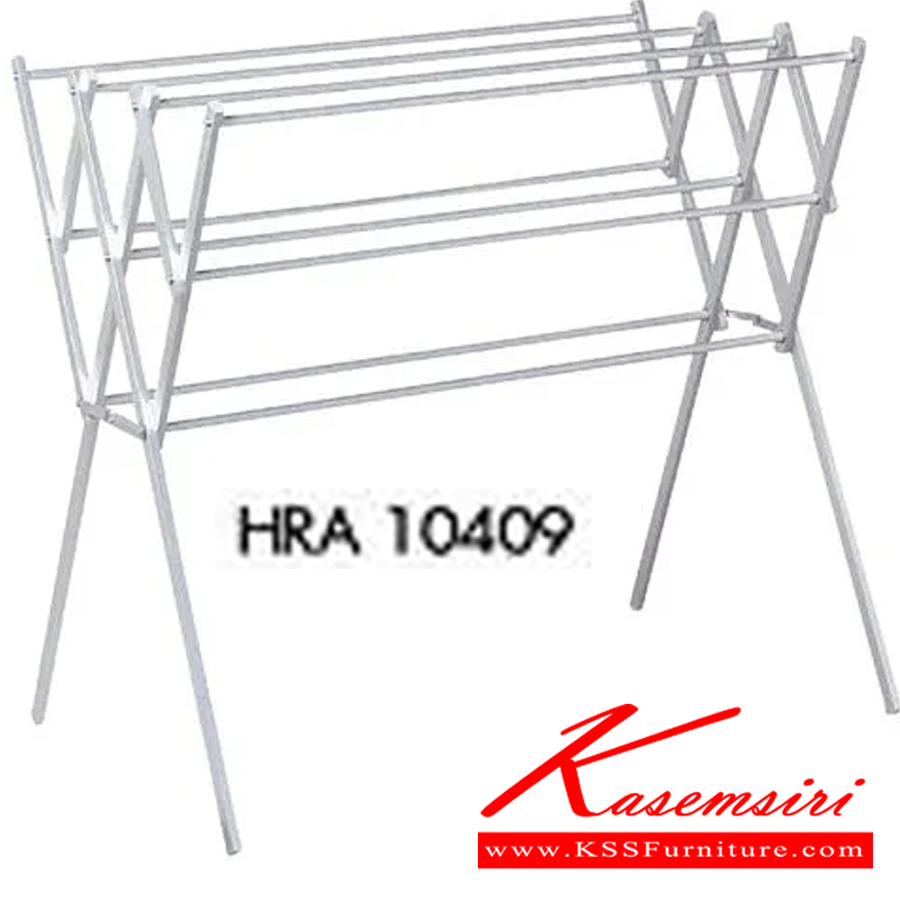 78066::HRA-10409(ราวตากผ้าอลูมิเนียมพับได้)::ราวตากผ้าอลูมิเนียม NO.49 
ขนาด ก630xล930xส905มม. พับเก็บได้ 
น้ำหนัก 2.23กก. ราวอลูมิเนียม ซันกิ