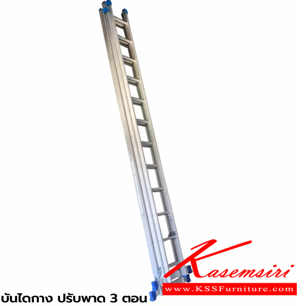 85081::LD-SA0314::A Sanki professional adjustable aluminium ladder with 14 feet tall. It can be adjusted to an extended step ladder with 1,037 cms stretched max. 