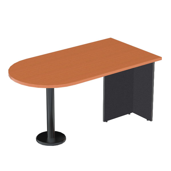 04070::SCF-158::A Sure round steel table. Dimension (WxDxH) cm : 150x80x75 Metal Tables