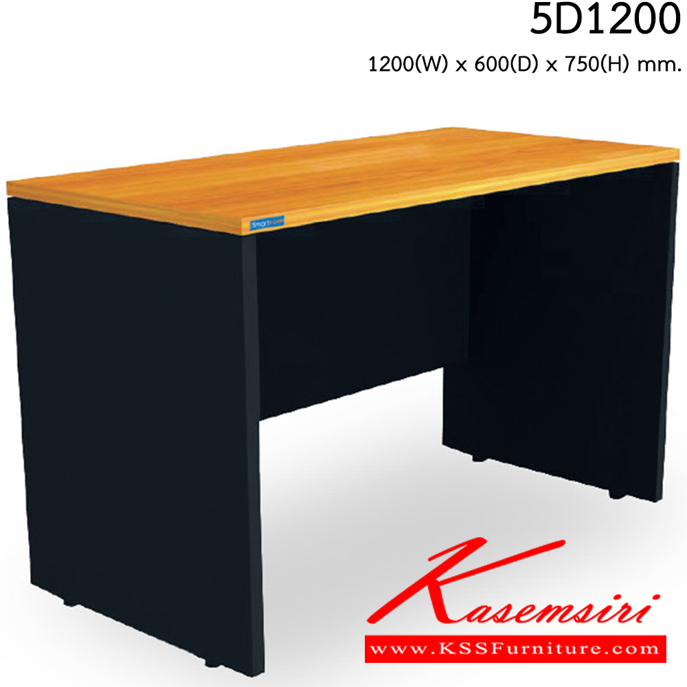 82023::5D1200-1500::A Smart Form melamine office table with melamine topboard. Dimension (WxDxH) cm : 120x60x75/150x80x75 Smart FORM Melamine Office Tables