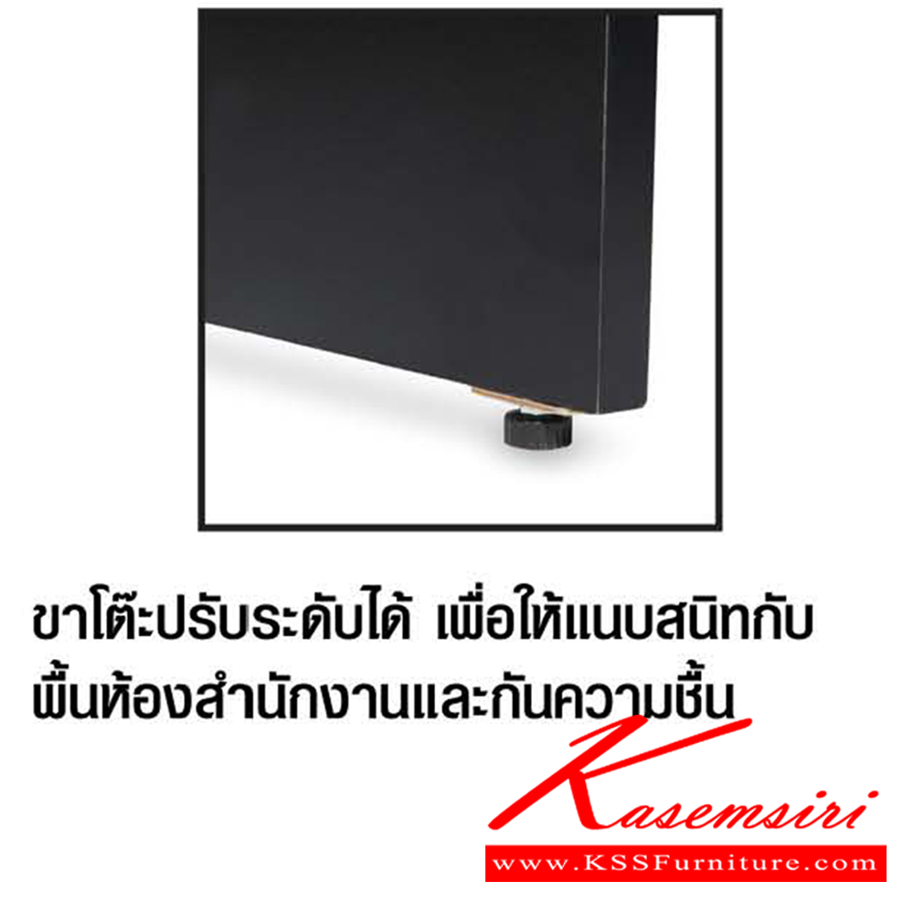 48025::5D1502::โต๊ะทำงาน2ลิ้นชักขวา ขนาด ก1500xล800xส750 มม. TOP หนา 25 มม. เคลือบเมลามิน สมาร์ท ฟอร์ม โต๊ะสำนักงานเมลามิน