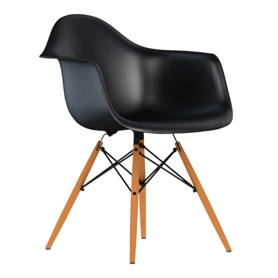 35071::HB-138B(กล่องละ2ตัว)::เก้าอี้ SITDRIC (ซิทดริค) ขาบีช มี4สี ขาว,ดำ,แดง ขนาด620x540x825มม. ชัวร์ เก้าอี้แฟชั่น