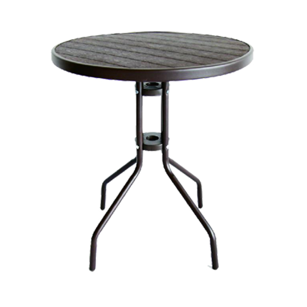 39090::HB-150::A Sure multipurpose table. Dimension (WxDxH) cm : 60x60x70. Available in Brown SURE Outdoor Side Tables