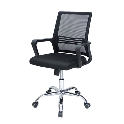 95071::PL-173::A Sure office chair. Dimension (WxDxH) cm : 58x56.5x91-99. Available in Black-Black, Orange-Black and Geaan-Black SURE Office Chairs