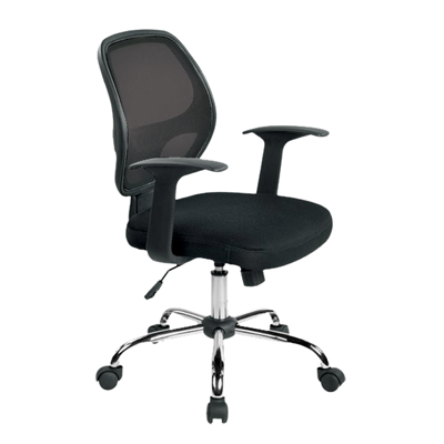 36066::PL-174::A Sure office chair. Dimension (WxDxH) cm : 59x59.5x88.5-96.5. Available in Black-Black, Orange-Black and Green-Black