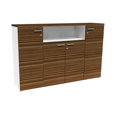 35044::ACM-1611::A Sure cabinet with 4 swing doors. Dimension (WxDxH) cm : 160x40x106