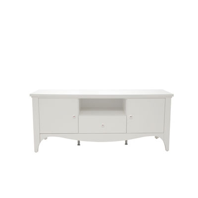 05020::HB-2013::A Sure TV stand with 2 swing doors and 1 drawer. Dimension (WxDxH) cm : 150x45x64. Available in White Sideboards&TV Stands