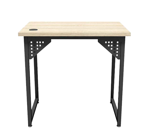 37096::HB-8021::โต๊ะทำงานโล่ง 80 ซม. ขนาด ก800xล600xส750 มม.TOPหนา 25 มม. ปิดผิวด้วยเมลามิน โครงโต๊ะและคานเป็นเหล็กท่อเหลี่ยม พ่นสี EPOXY  ชัวร์ โต๊ะทำงาน