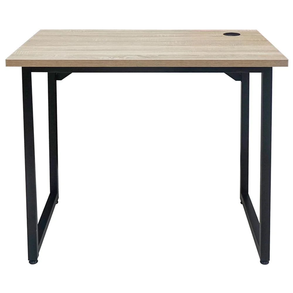 50004::HB-8022::โต๊ะทำงานโล่ง 90 ซม. ขนาด ก900xล600xส750 มม.TOPหนา 25 มม. ปิดผิวด้วยเมลามิน โครงโต๊ะและคานเป็นเหล็กท่อเหลี่ยม พ่นสี EPOXY ชัวร์ โต๊ะทำงาน