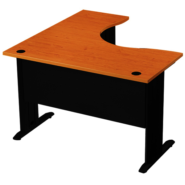 53026::JDK-12126-R::A Sure melamine office table. Dimension (WxDxH) cm : 120x120x75