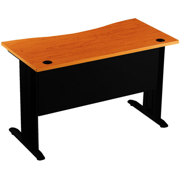 59060::JDK-1260::A Sure melamine office table. Dimension (WxDxH) cm : 120x60x75