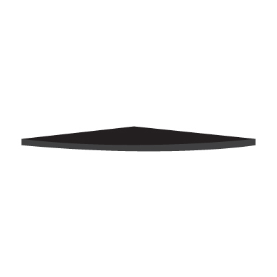 34003::JTE-6060::A Sure corner topboard. Dimension (WxDxH) cm : 60x60x2.5 On-sale Office Tables