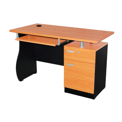 39084::LCD-1202::A Sure on-sale office table with 1 drawer and 1 swing door. Dimension (WxDxH) cm : 120x60x75