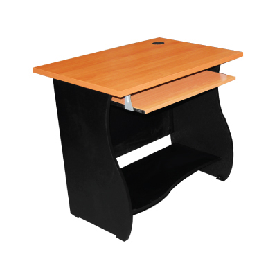 45043::LCD-861::A Sure on-sale computer table. Dimension (WxDxH) cm : 80x60x75. Available in Cherry-Black